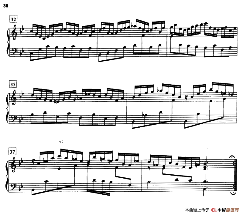 帕蒂塔（第一套）钢琴曲谱（图5）