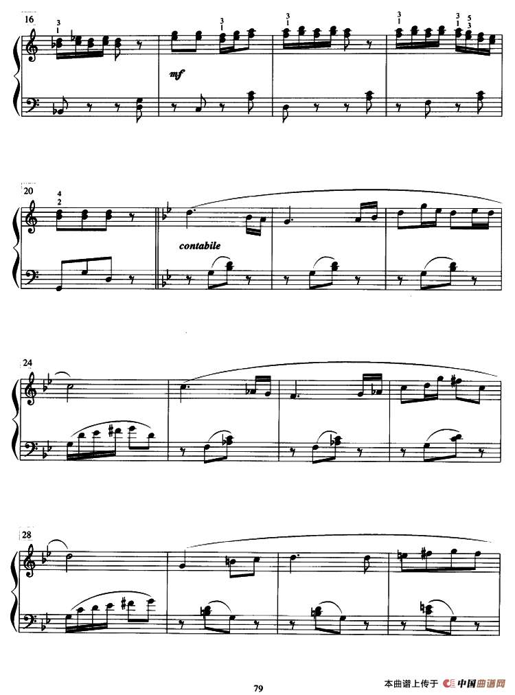 欢乐键盘钢琴曲谱（图2）