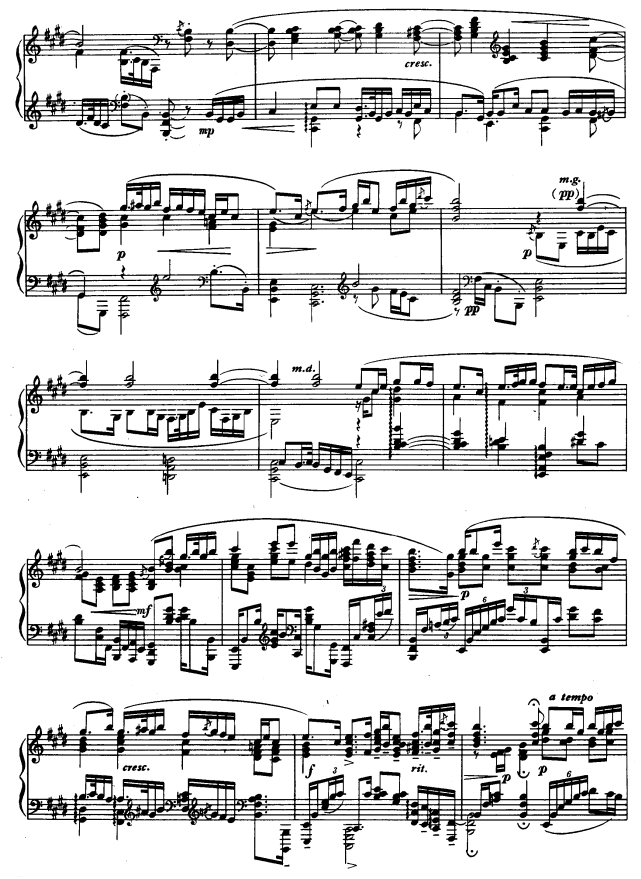 二泉映月2钢琴曲谱（图1）