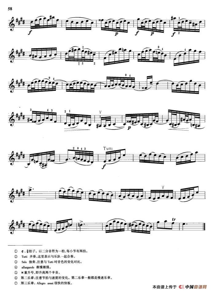 E大调第二协奏曲钢琴曲谱（图10）