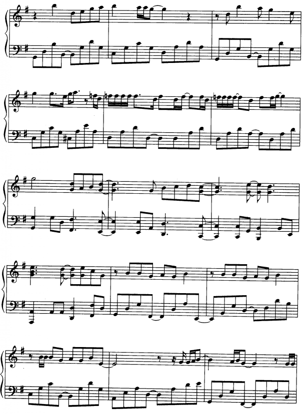 镜中人3钢琴曲谱（图1）