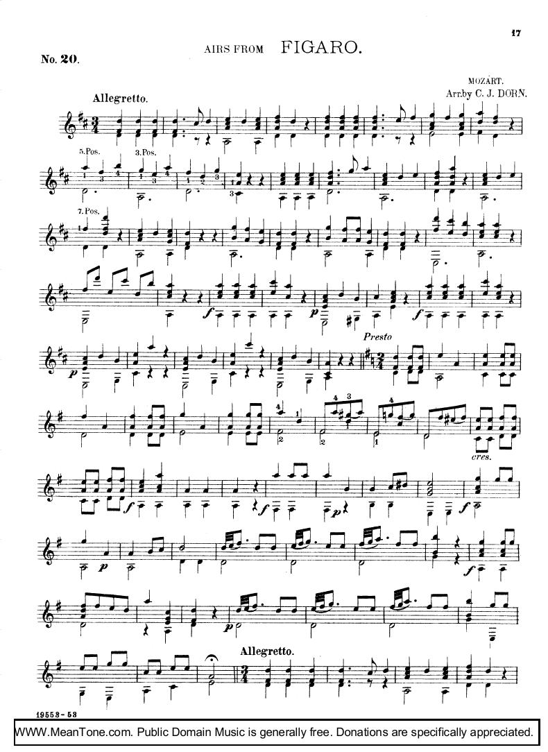 Figaro合唱曲谱（图1）