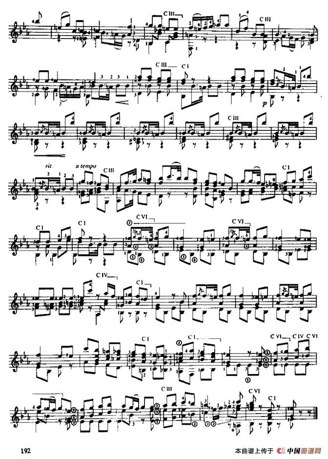 费尔南多·索尔 古典吉他练习曲 No.18（Op.29  No.22）吉他谱（图2）
