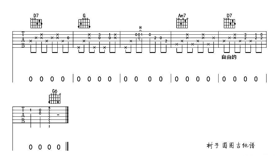 圆圈吉他谱（图4）