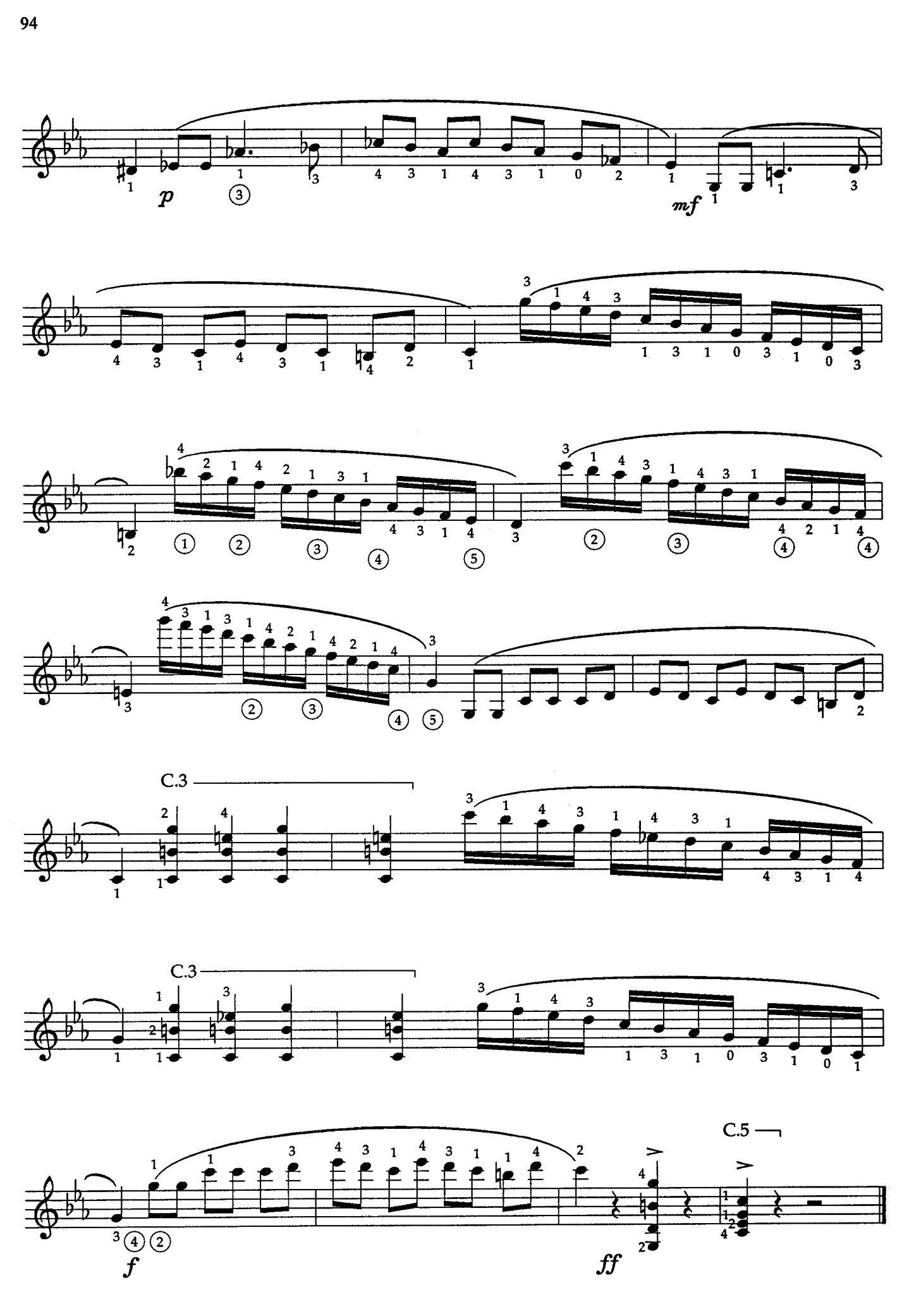 Joaquin Rodrigo Music for Guitar（罗德里戈吉他音乐P90-94（古典吉他谱（图5）