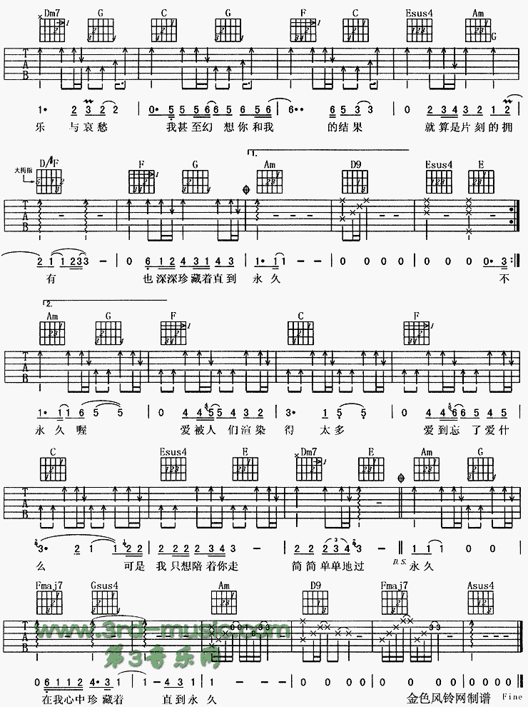 幻想吉他谱（图2）