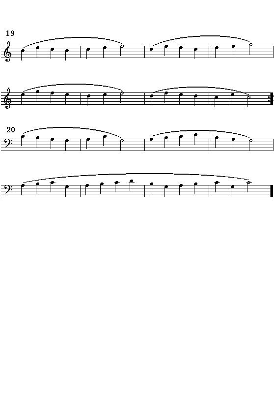 电子琴浅易练习之二（续2）吉他谱（图5）