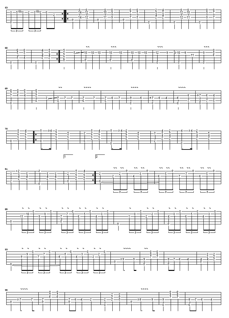 大霍塔舞曲（绝对经典）吉他谱( GTP 六线谱)吉他谱（图3）