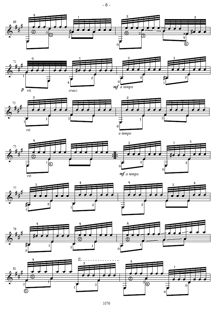 SUENO吉他谱( 六线谱)吉他谱（图5）