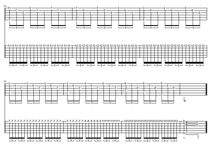 爱的罗曼斯-双吉他版吉他谱( GTP 六线谱)吉他谱（图7）