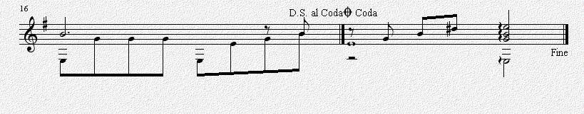 三套车-G调 吉他独奏谱完整版（五线谱）吉他谱（图2）