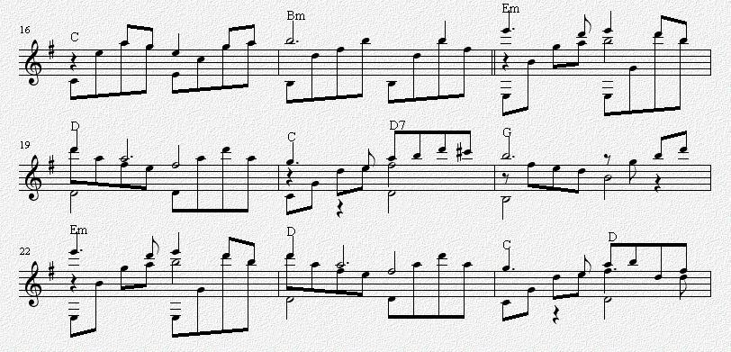 铁血丹心（吉他独奏谱）五线谱吉他谱（图2）