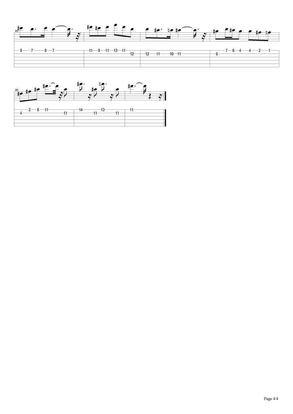 1874吉他谱（图4）