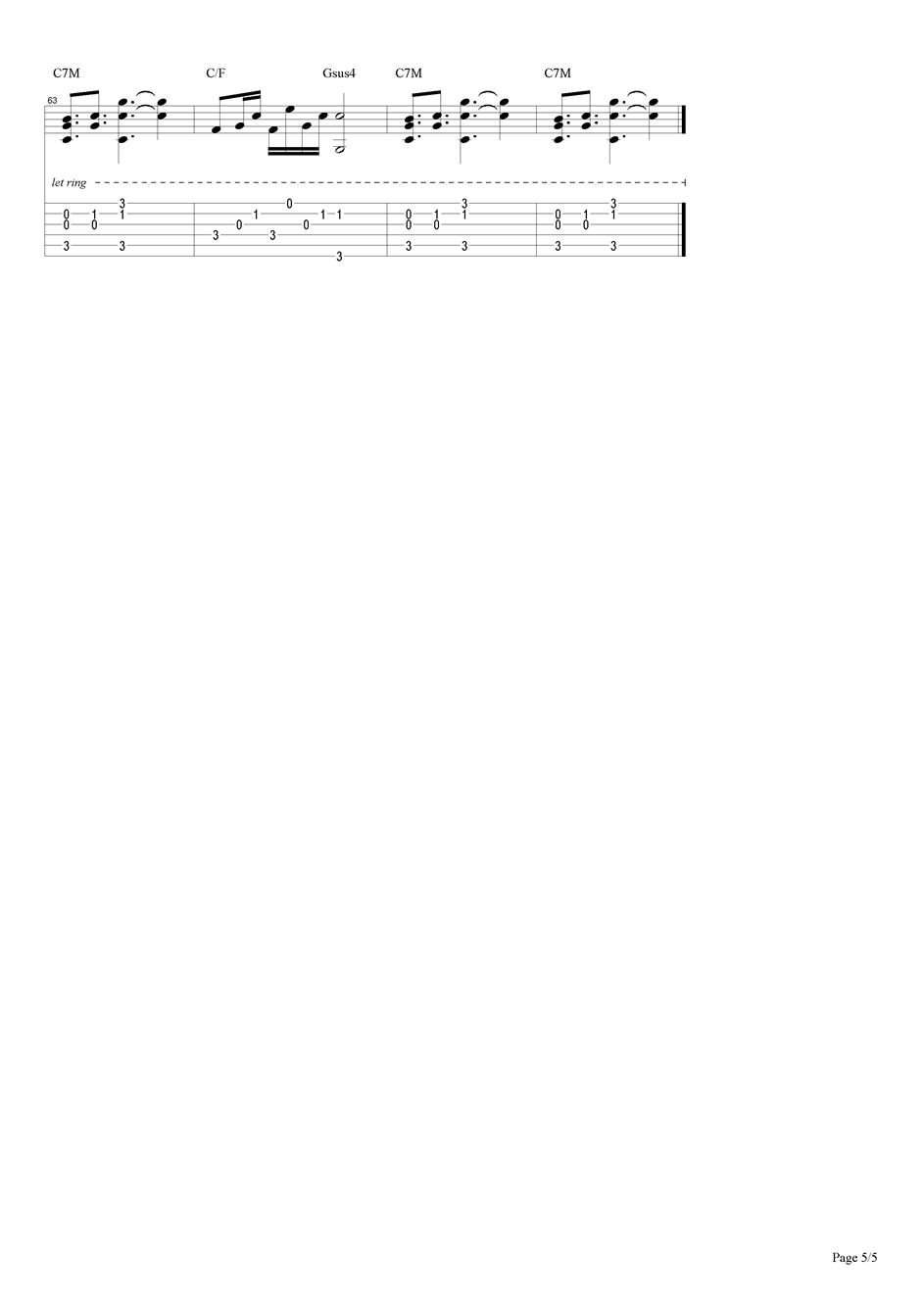 每天都是一种新的练习吉他谱（图5）