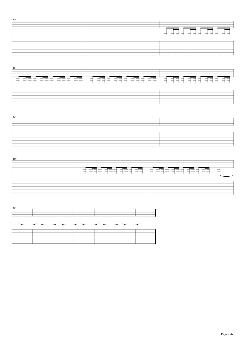 梦中人吉他谱（图6）