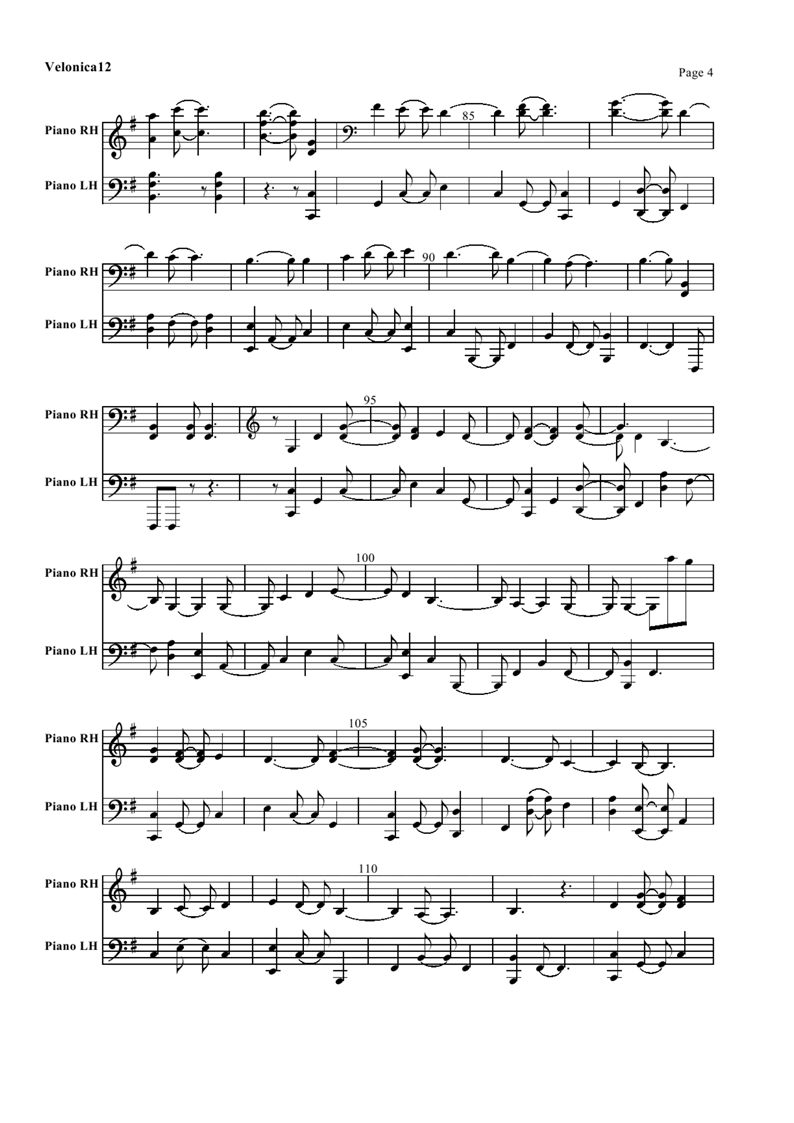 Velonica吉他谱（图4）