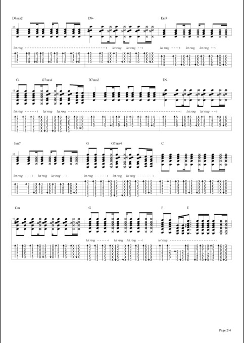 吉他手吉他谱（图2）