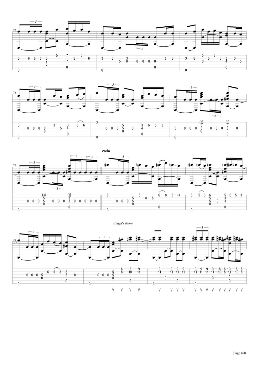 Bolero吉他谱（图6）