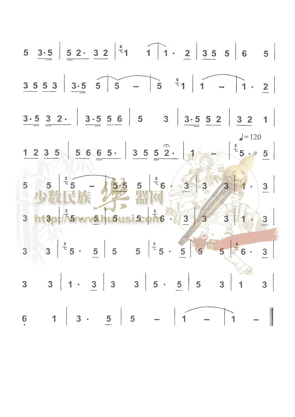 景谷傣族调节器其它曲谱（图2）