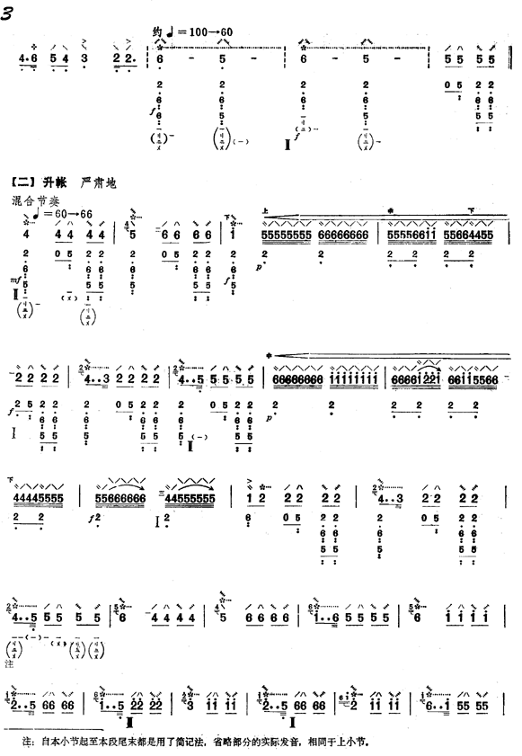霸王卸甲 [简谱版]  （共8张）其它曲谱（图3）