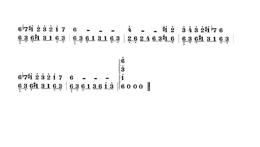 塔吉克牧羊女 [简谱版]（共3张）其它曲谱（图3）