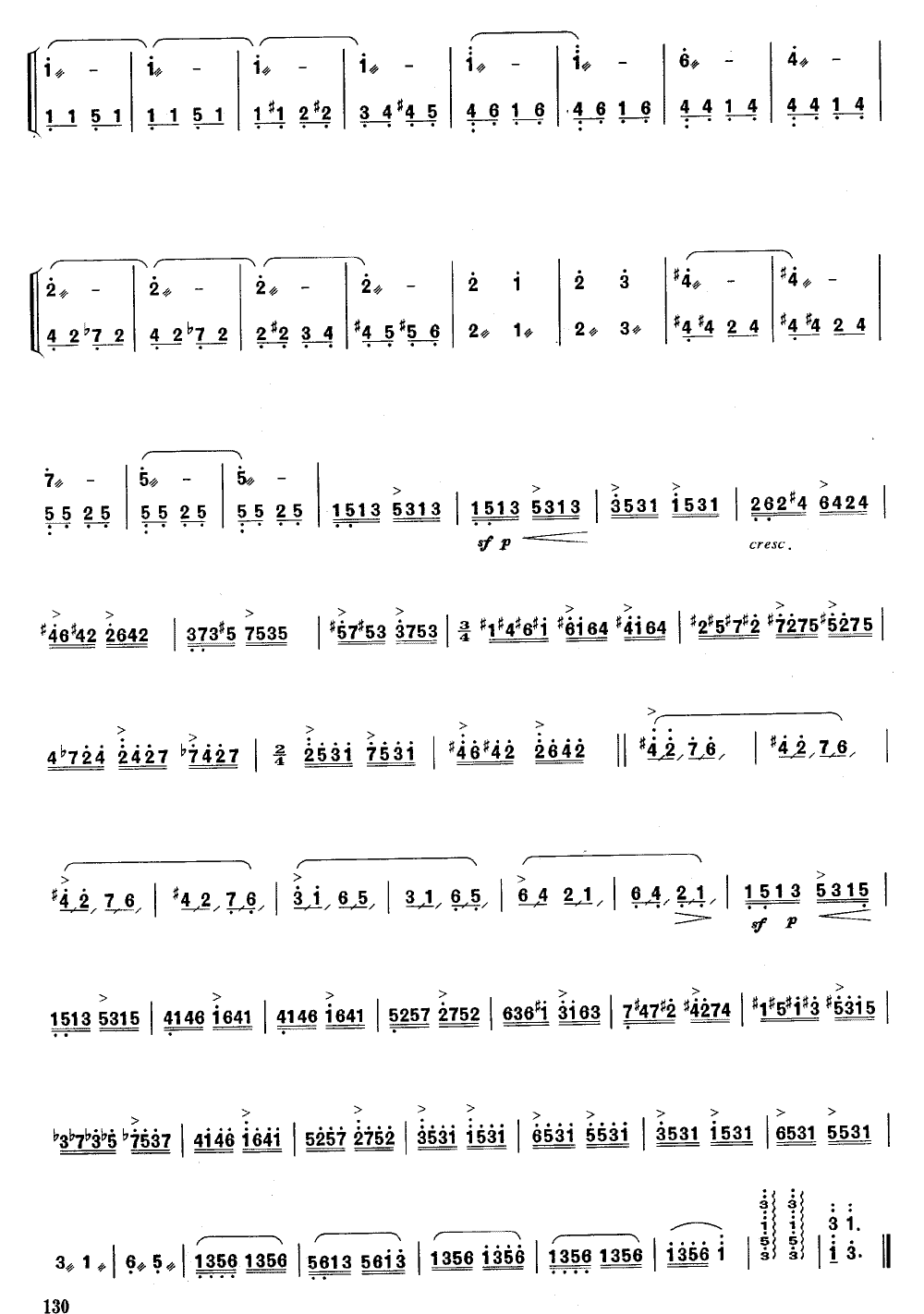 海燕 [简谱版]（独奏共6张）其它曲谱（图6）