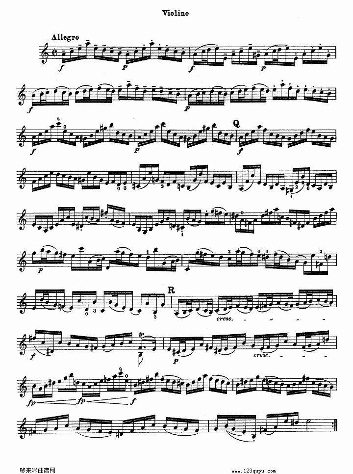 巴赫小提琴协奏曲2其它曲谱（图7）