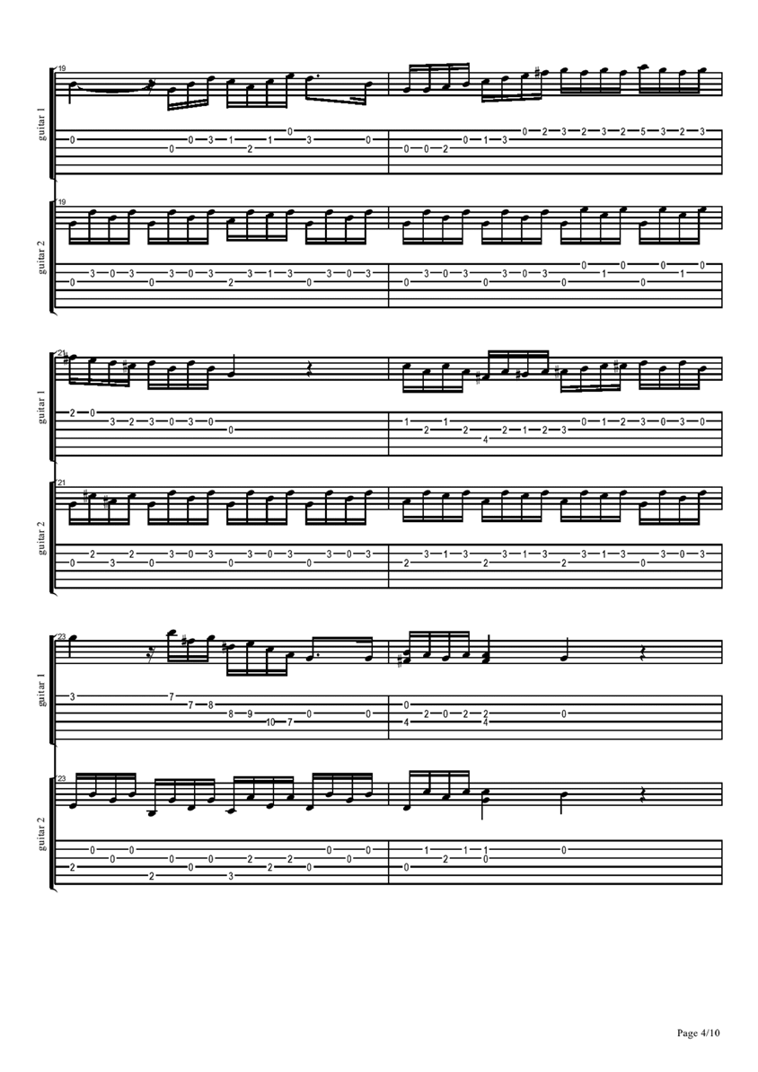 andante from kv 545 sonata其它曲谱（图4）