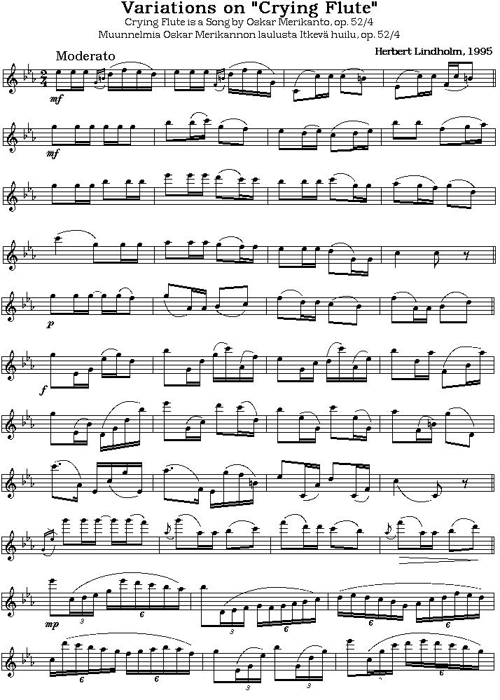 crying flute其它曲谱（图1）