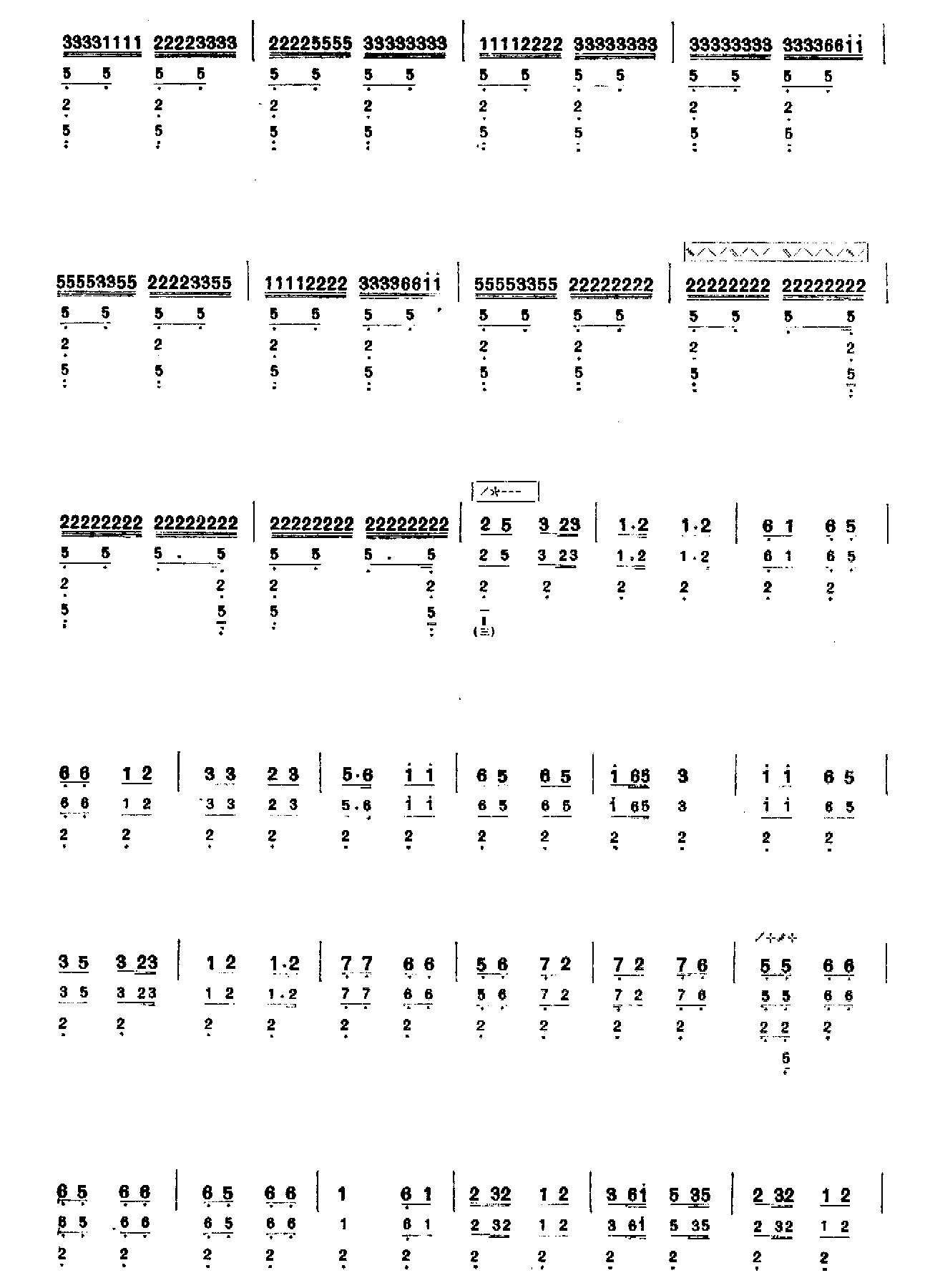 南将军令（琵琶）其它曲谱（图7）