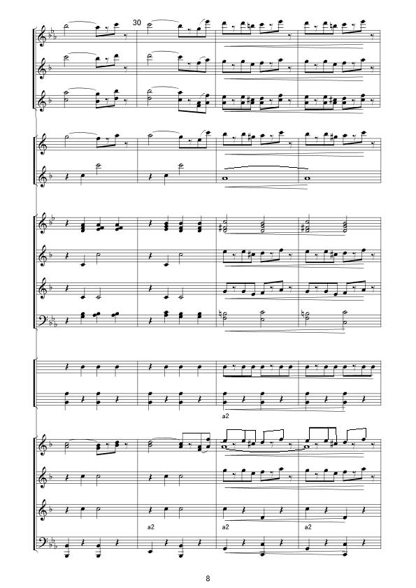 拉德茨基进行曲（总谱）其它曲谱（图8）