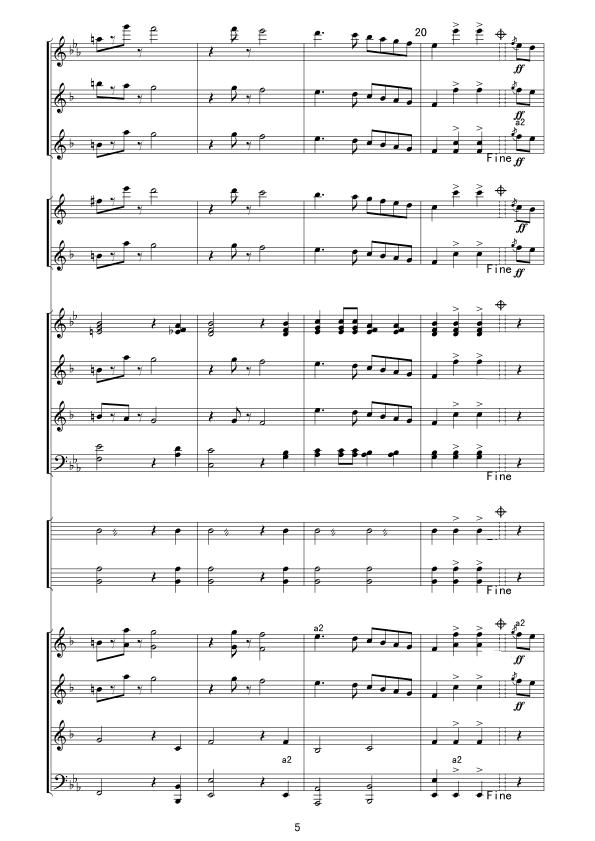拉德茨基进行曲（总谱）其它曲谱（图5）