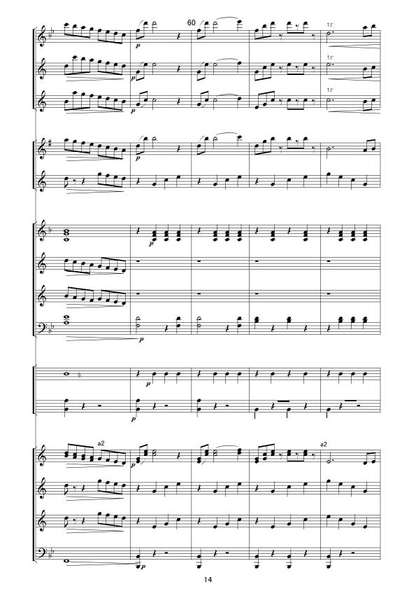 拉德茨基进行曲（总谱）其它曲谱（图14）