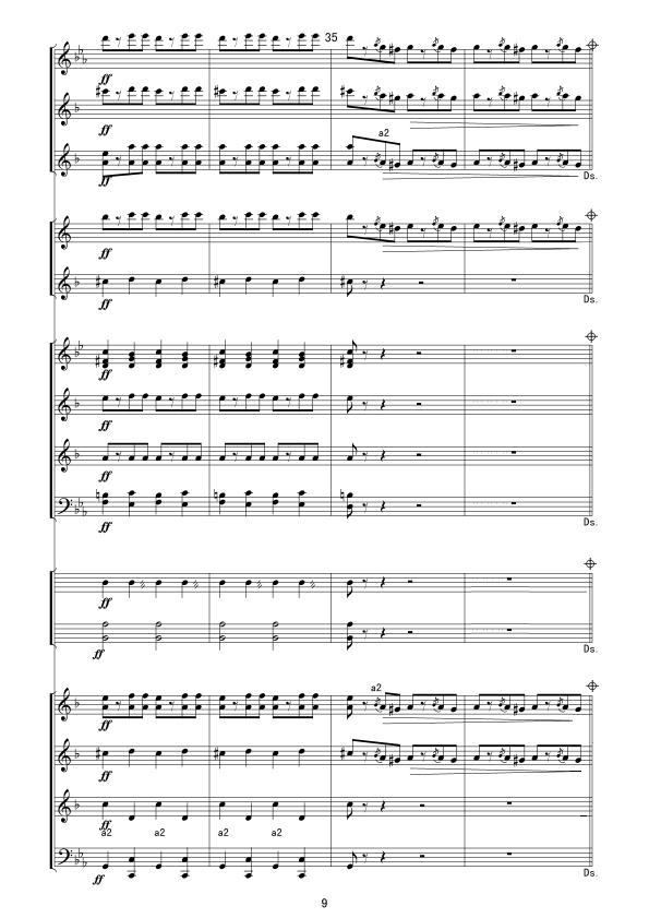 拉德茨基进行曲（总谱）其它曲谱（图9）