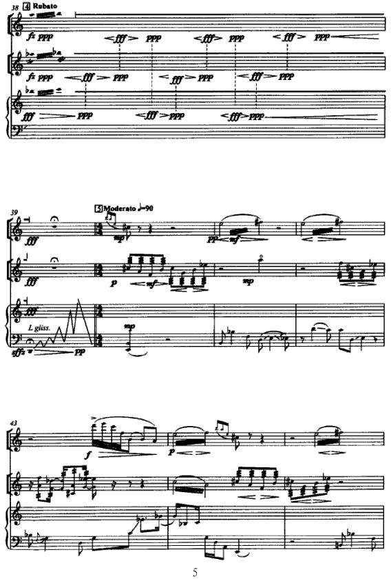 国风（箫、二胡、筝三重奏）其它曲谱（图5）