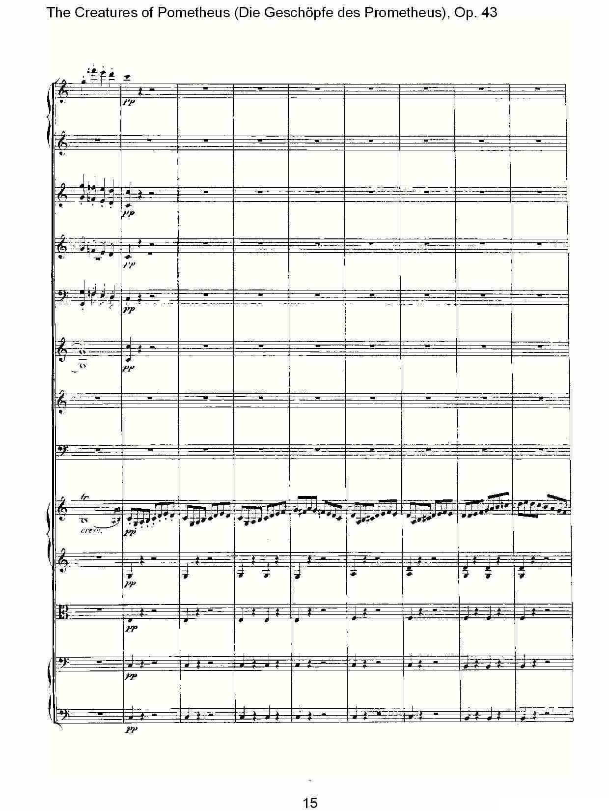 Die Gesch?pfe des Prometheus Op. 43其它曲谱（图15）