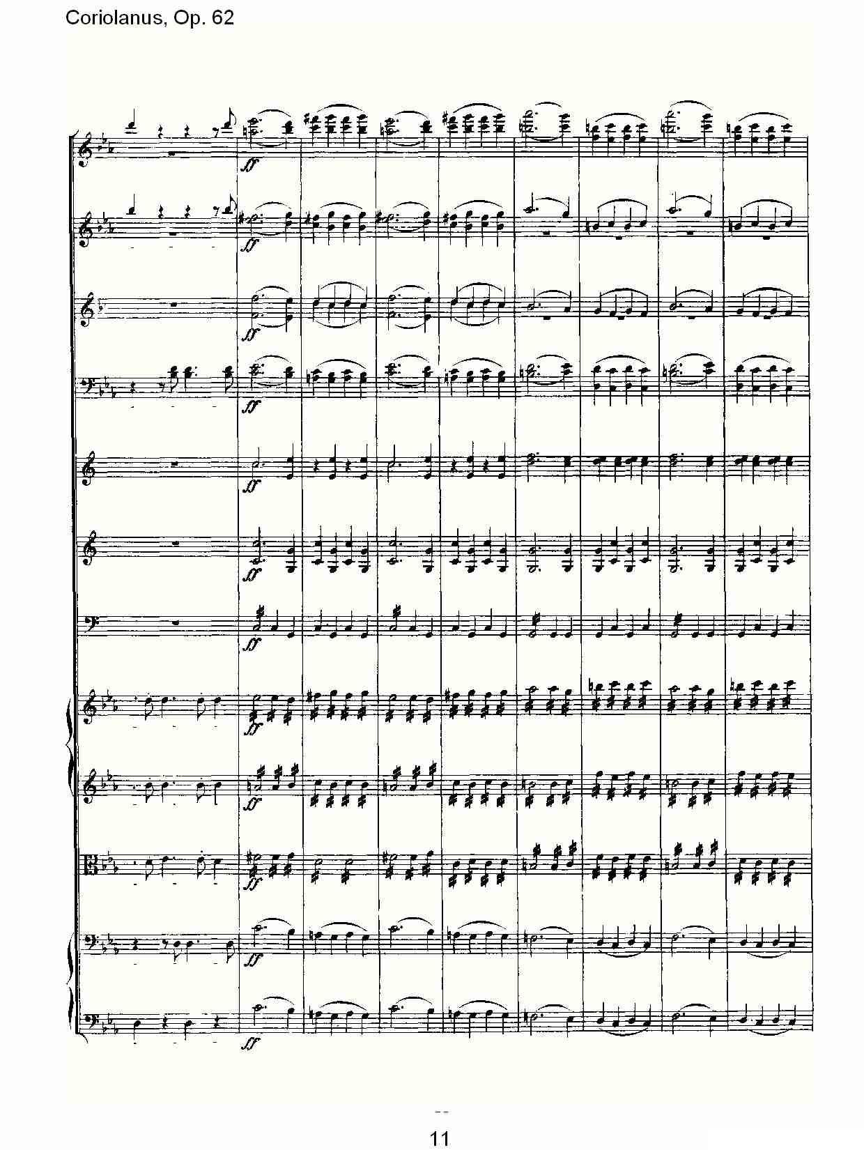 Coriolanus, Op.62其它曲谱（图11）