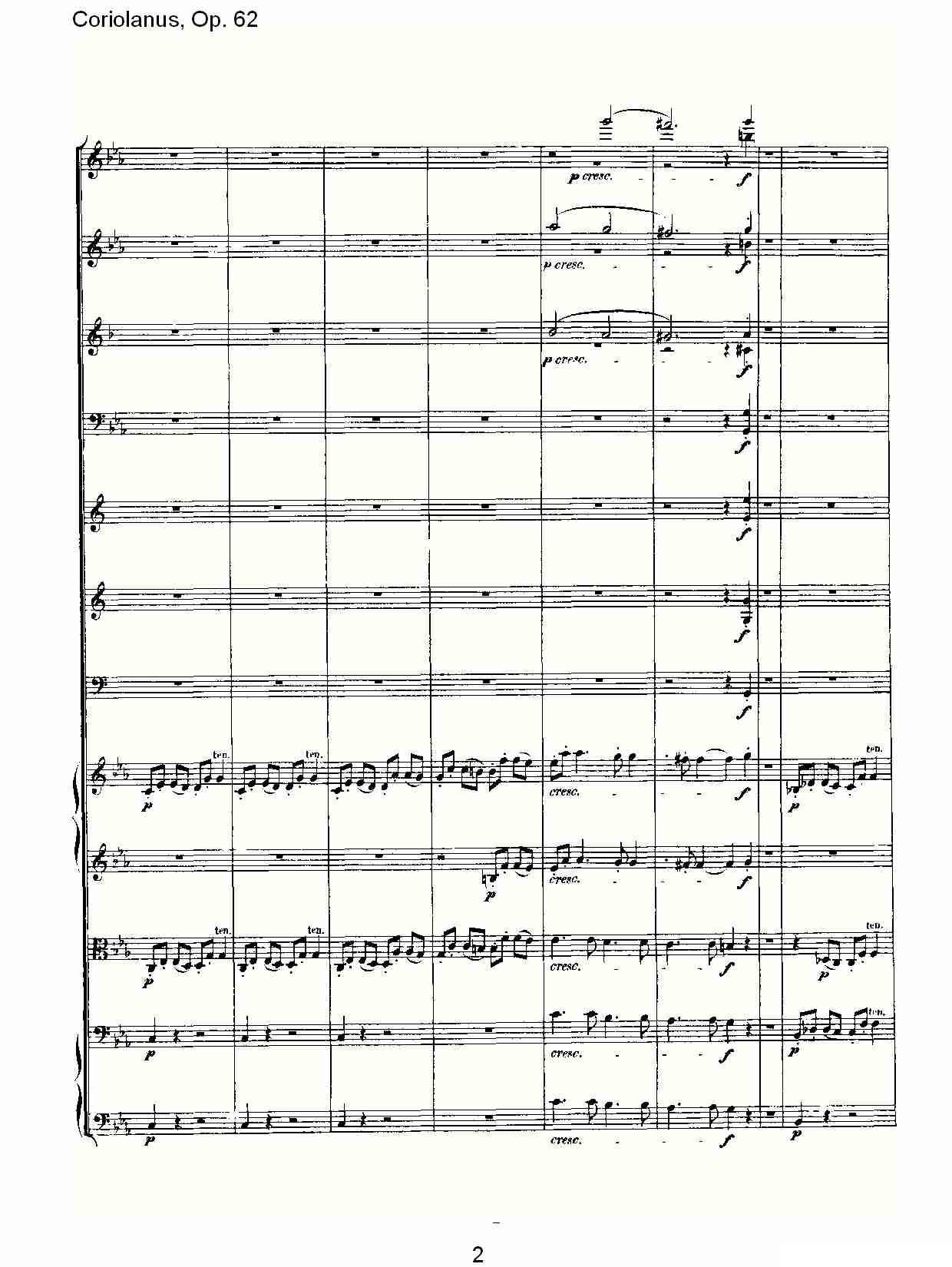 Coriolanus, Op.62其它曲谱（图2）