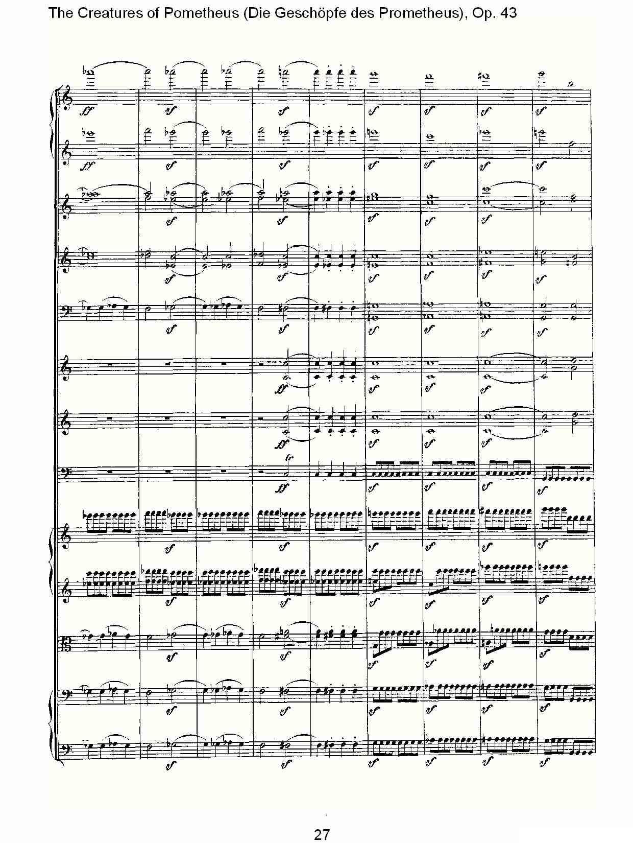 Die Gesch?pfe des Prometheus Op. 43其它曲谱（图27）