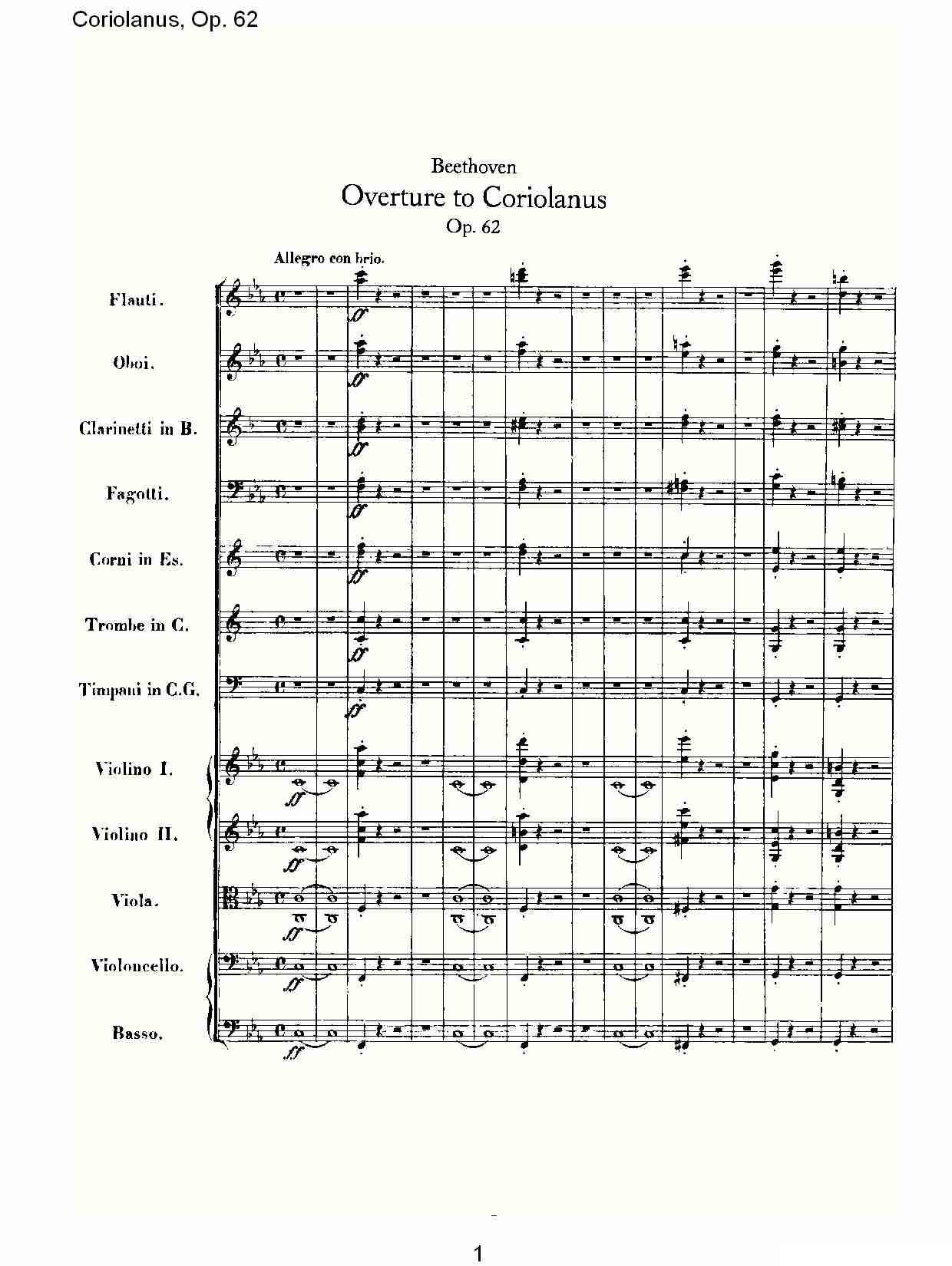 Coriolanus, Op.62其它曲谱（图1）
