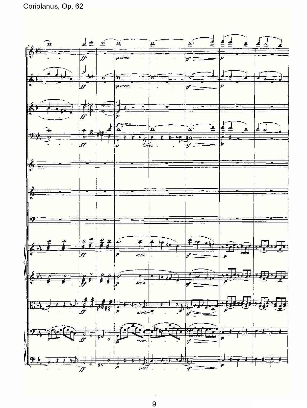 Coriolanus, Op.62其它曲谱（图9）