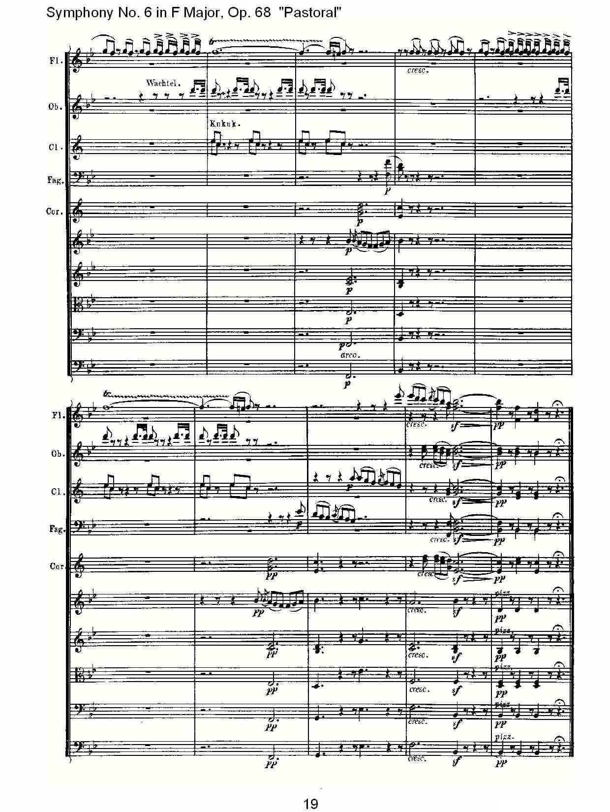 F大调第六交响曲 Op.68第二乐章其它曲谱（图20）