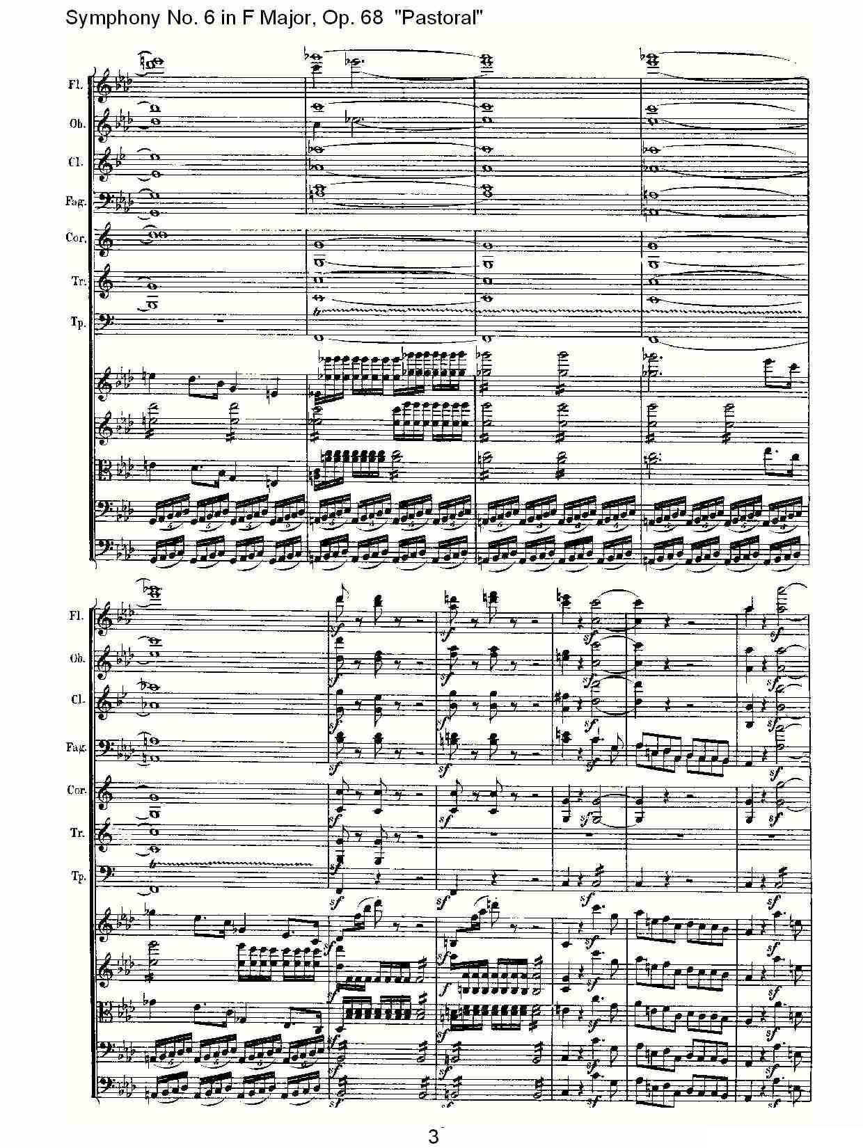 F大调第六交响曲 Op.68第四乐章其它曲谱（图3）