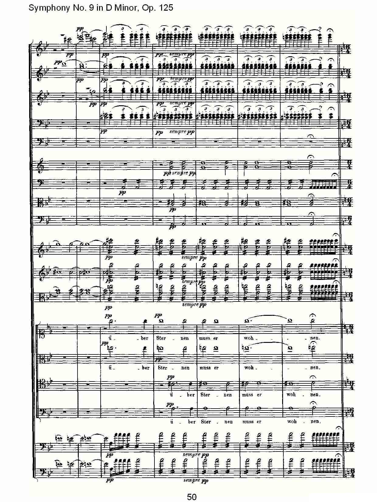 D小调第九交响曲 Op.125第四乐章（二）其它曲谱（图20）