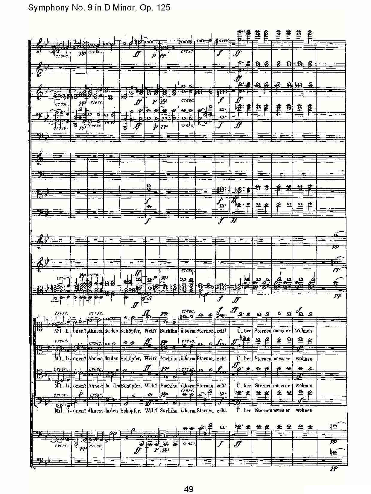 D小调第九交响曲 Op.125第四乐章（二）其它曲谱（图19）