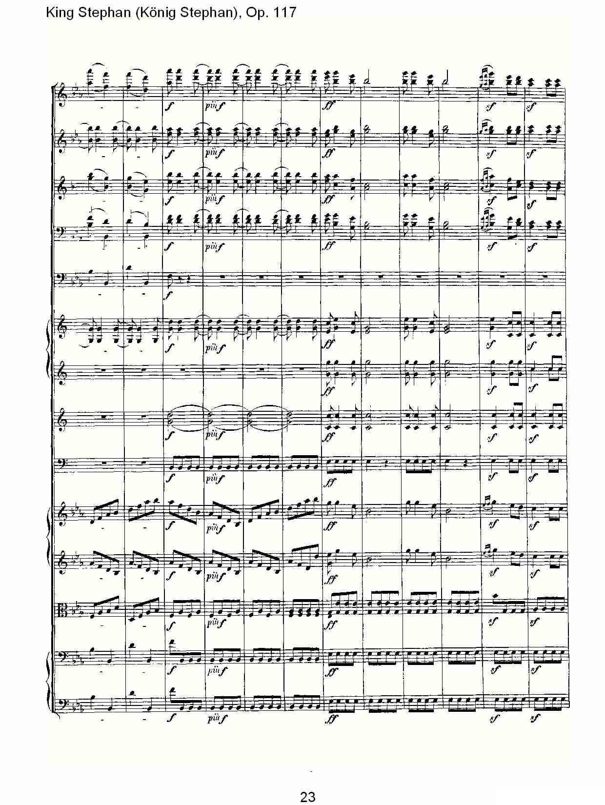 King Stephan（Konig Stephan)，Op.11）其它曲谱（图23）