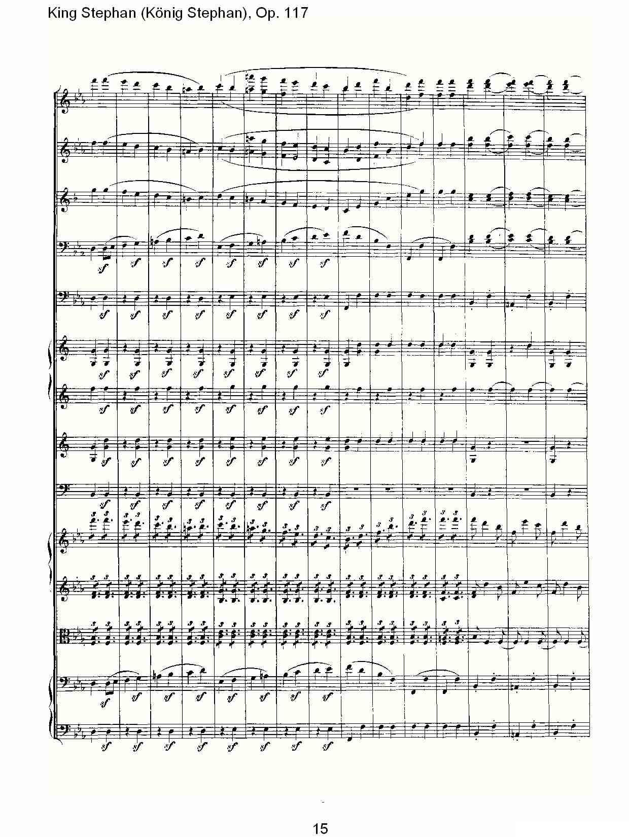 King Stephan（Konig Stephan)，Op.11）其它曲谱（图15）