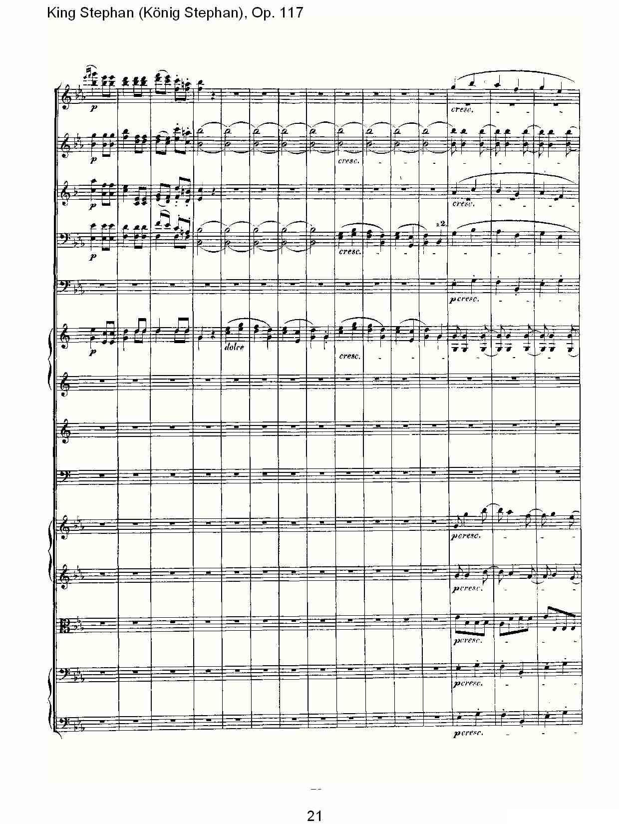King Stephan（Konig Stephan)，Op.11）其它曲谱（图21）