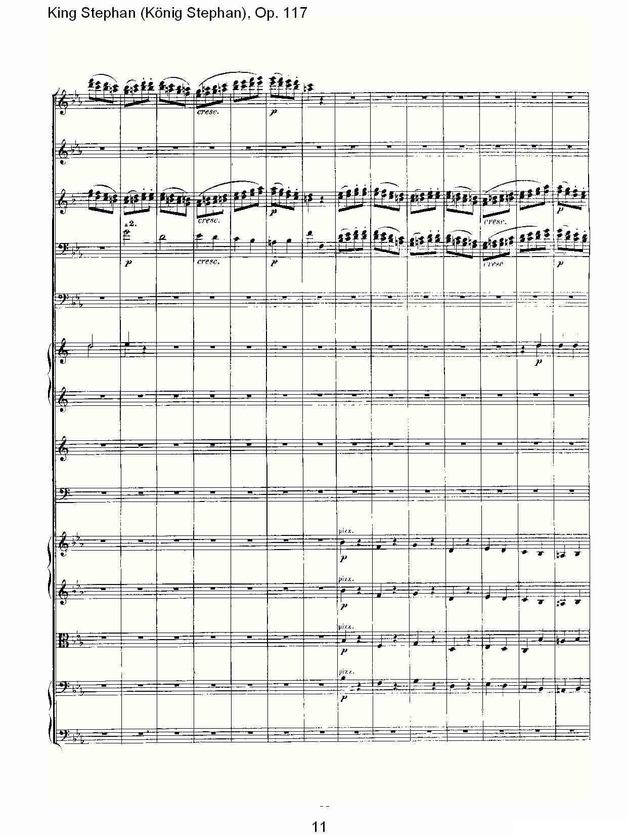 King Stephan（Konig Stephan)，Op.11）其它曲谱（图11）