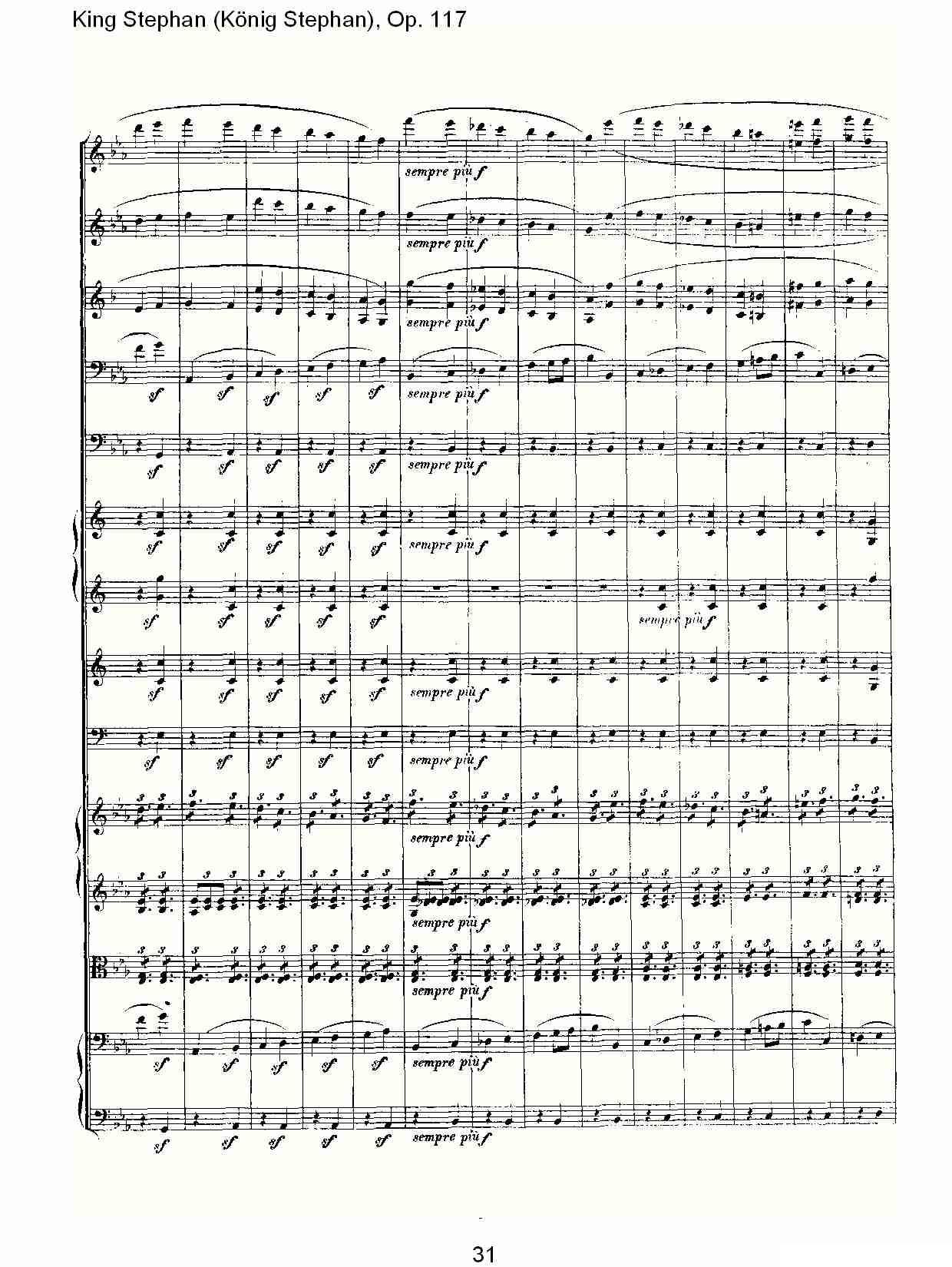 King Stephan（Konig Stephan)，Op.11）其它曲谱（图31）